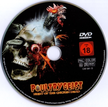 Poultrygeist - Night of the Chicken Dead - Indianische Hühnchen-Zombies auf Rache-Tour! - (Vermietrecht) - Einzel-DVD - Neu & OVP